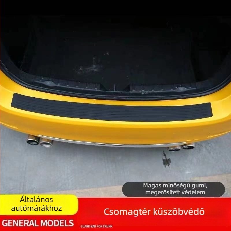 Autó csomagtartó védőcsík – gumiból készült, anti-ütközés modell RT, általános használatra