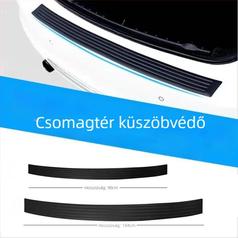 Autó csomagtartó védőcsík – gumiból készült, anti-ütközés modell RT, általános használatra