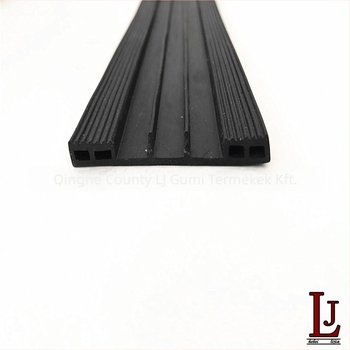 Híd gumírozott tömítőcsík dovetail és horny profilokkal, időjárásálló, 120°C, 6