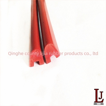 Szilikon tömítőszalag, H-típusú keresztmetszet, rögzített tömítés, működési hőmérséklet 300°C, üzemi nyomás 3