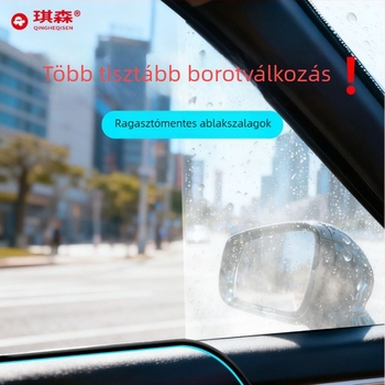 Autóablak résének gumitömítő szalag, modell Cxgex-12, vastagság 6 mm, anyag: szivacs