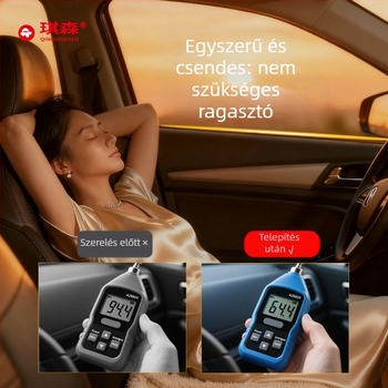 Autóablak résének gumitömítő szalag, modell Cxgex-12, vastagság 6 mm, anyag: szivacs