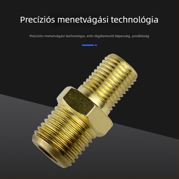Gumiabroncs szelep, réz test, csavaros szerelés, márka Same fenglihe, szabványos szelepmag