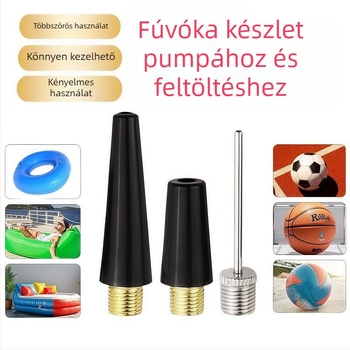 Rézből készült cső nélküli szelep, csavarodó adapterrel, univerzális illeszkedés, alapkamra