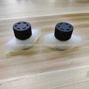 TPU nagy réz szelepe automatikus felfújáshoz – gyémánt alakú csatlakozóval – felfújható matracokhoz és U alakú párnákhoz