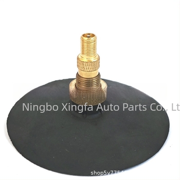 Réz gumiabroncs szelep belsőcsőhöz, csavarható típus, műanyag sapkával