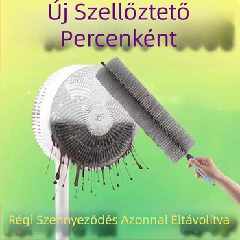 Portisztító ecset hajlítható nyéllel — műanyag kivitel, többfunkciós a varratok tisztítására