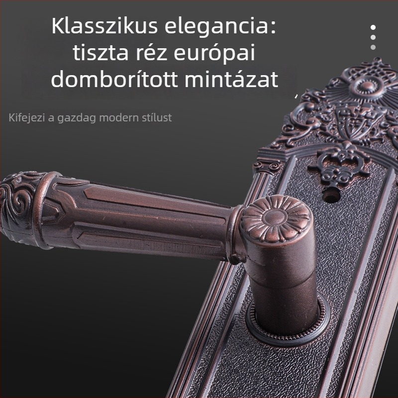 Ajtókilincs | Anyag: cinkötvözet; Modell: 6009; Márka: Hongshun; Stílus: Könnyű luxus