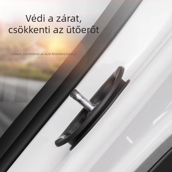 Szilikon ajtózárvédő sapka antiütközés csíkkal, univerzális védőtok