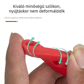 Szilikon autóajtózár‑védő párna és ajtócsillapító, méretei 4,5 × 0,7 cm