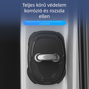 Szilikonból készült ajtózárvédő párna Lexushoz, ütéscsillapító ütközésvédő csík, minden sorozathoz kompatibilis