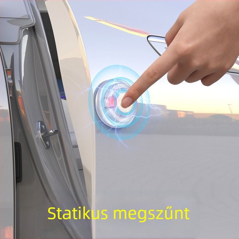 Autóajtó statikus elimináló eszköz – szilikon, univerzális modell, ajtócsillapító párna