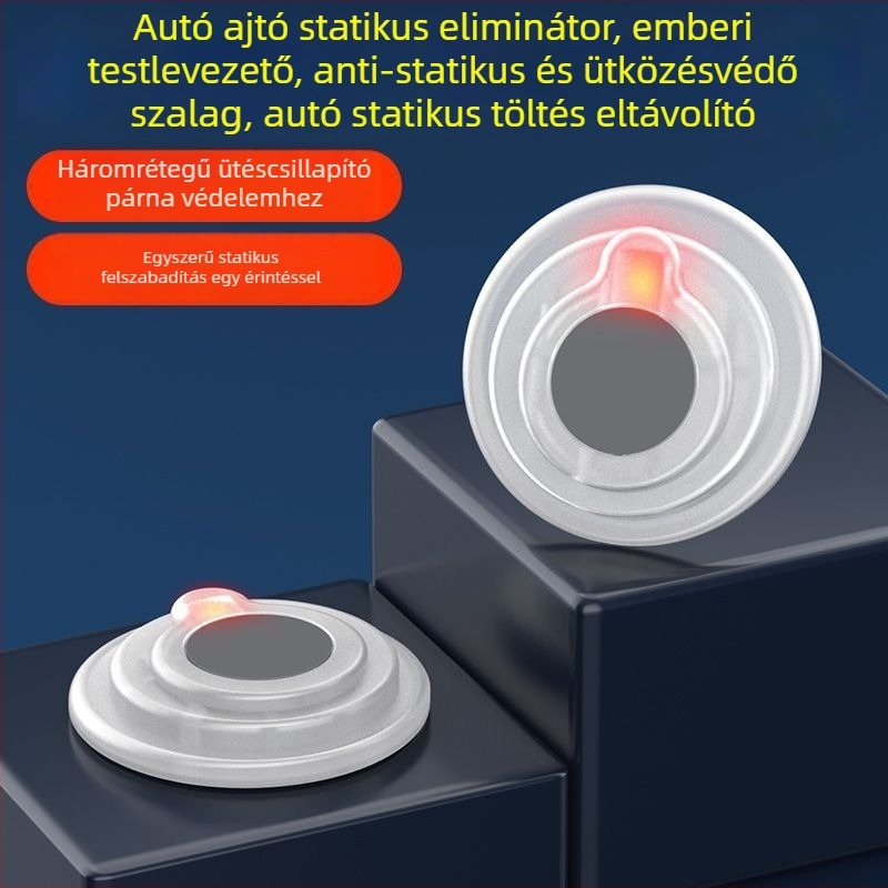 Autó statikus elimináló, szilikon konstrukció, univerzális modell, ajtó ütéscsillapító párna