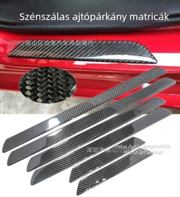 Szénszálas ütközésvédő szalag autóajtókhoz, Peitai Auto Supplies, Guangzhou, általános modellekhez.