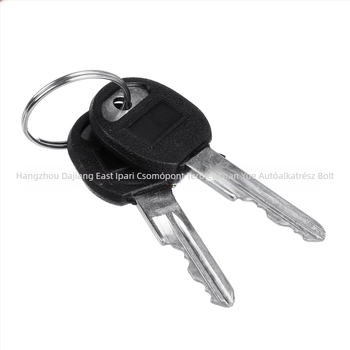 Gépjármű ajtózár-henger Chevrolet GM-hez 2 kulcsos készlettel (rész számok 12549131, 12546858, 12540437, 702674)