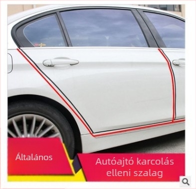 Autóvédőcsík - ajtóél-tömítés, univerzális, PVC (Márka: Runteng; Modell: RT; Eredet: Guangzhou)