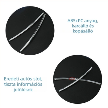 Oukachi ajtókilincs díszléc a BMW 7 Series G12-hez, krómozott felülettel, alkatrész 51217472725
