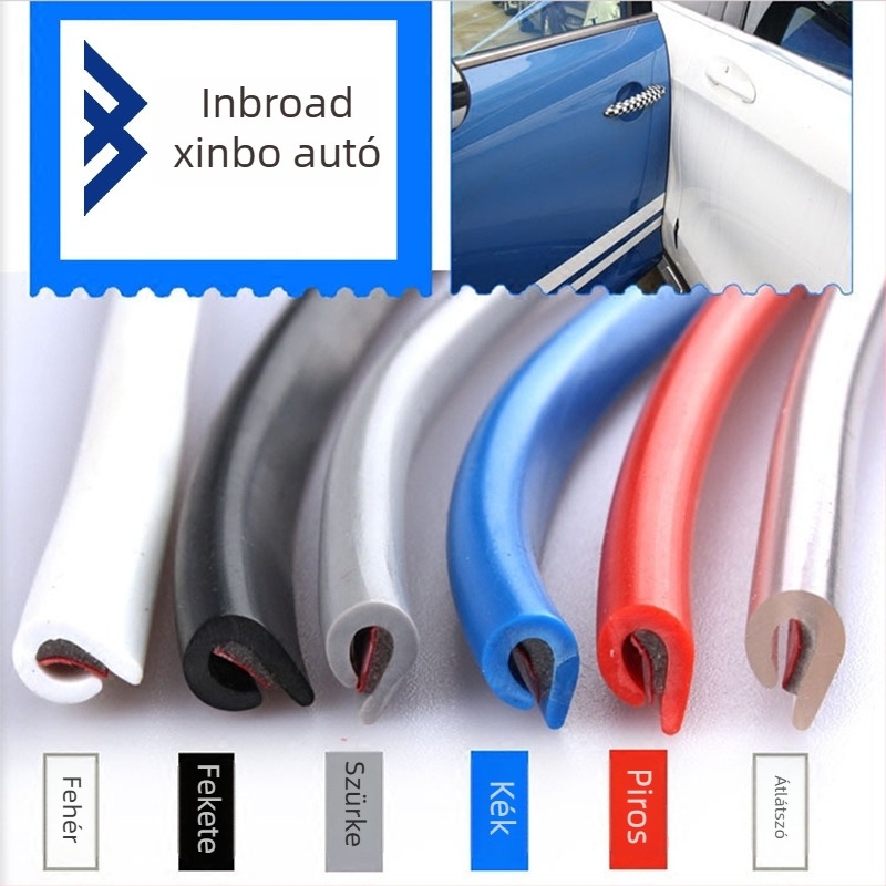 Autóütközés elleni szalag, PVC anyag, Xinbo Auto Supplies márka, XB0718 modell, általános kompatibilitás.
