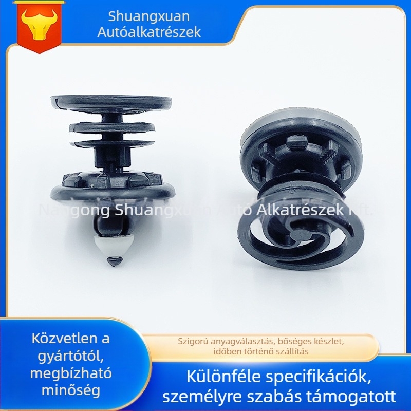 Műanyag belső ajtópanel klip Golf és Tiguanhoz — Push Card Clip, Shuangxuan Auto Parts márka, modellek 7L6868243/95555524300