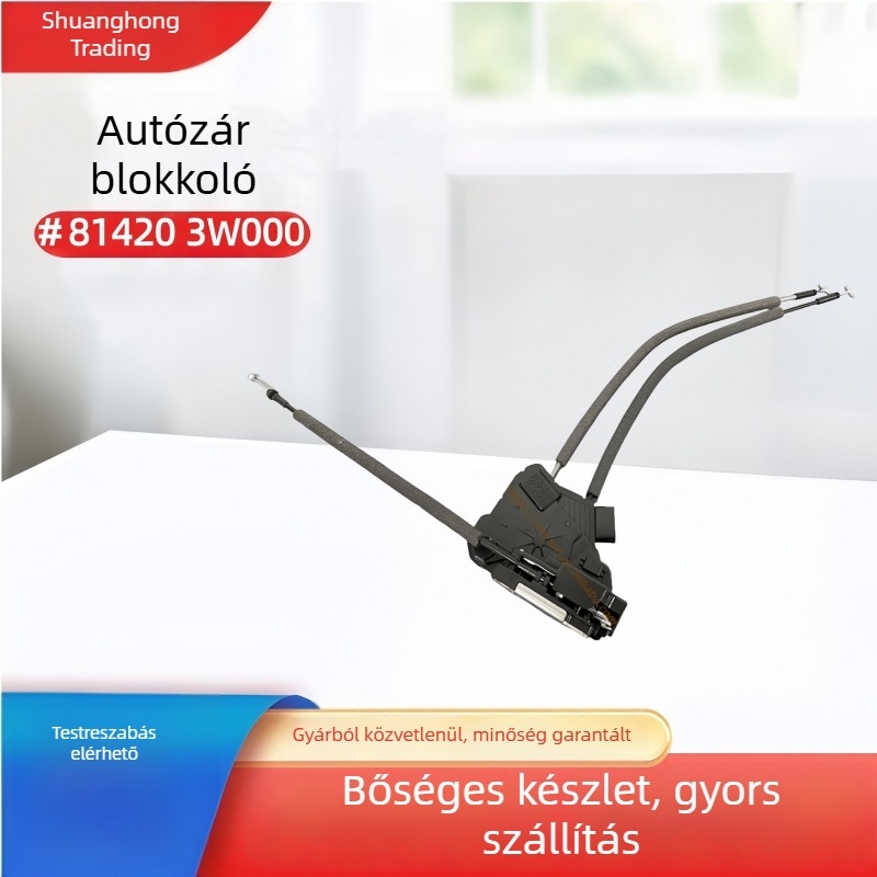 Autóajtó zármechanizmus Shuanghong 81420-3W000 Hyundai és Kia számára