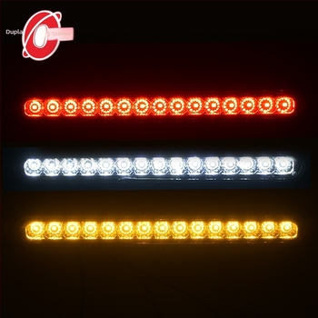 LED hátsó lámpa – 15 LED, Magas fék, 12/24V, Univerzális felszerelés