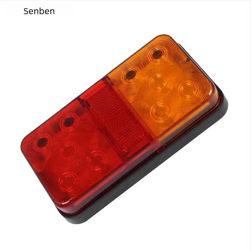 LED hátsó lámpa – 10 LED, 30W, 12–24V, 9800 lm, 30000 h