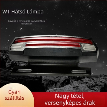W1 LED hátsó lámpa - ABS, 36-48V, modell W1, alkalmas meghajtott járművekhez