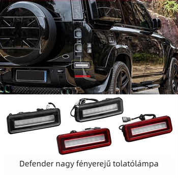 LED hátsó lámpa Land Rover Defender 110-hez – hátsó világítást módosító kiegészítő, kompatibil Defender 90, visszafelé fényt és erős féklámpát biztosít
