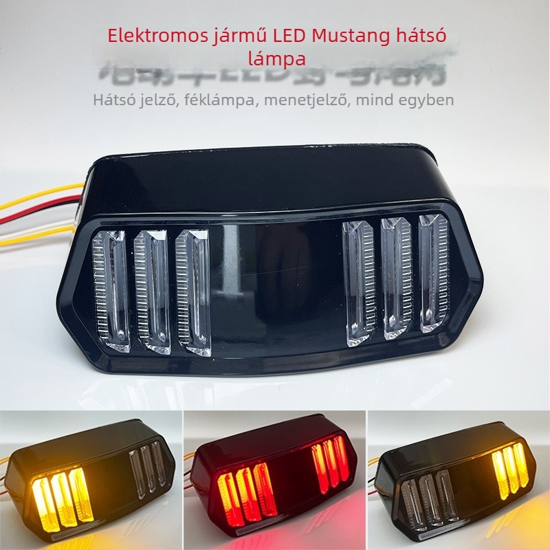 Motorkerékpár hátsó LED lámpa CC-W3, 5W, 12V