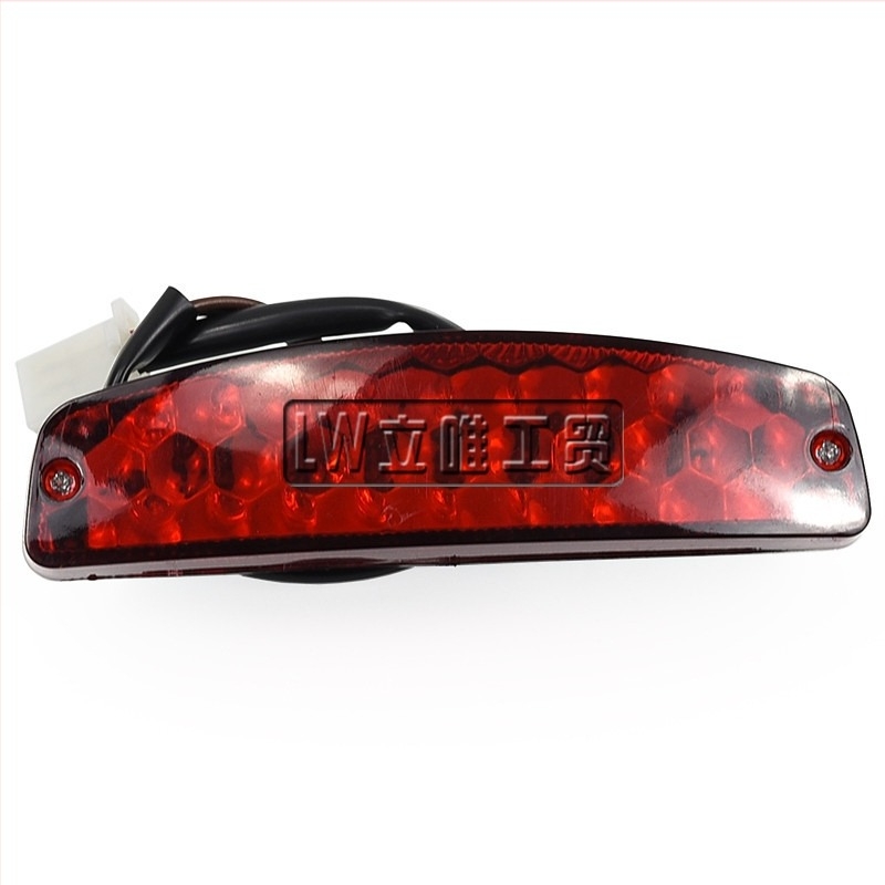 LED hátsó lámpa ATV-hez — motorkerékpár hátsó lámpa, 12V, Modell 110-140, Áram 9