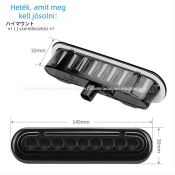 Suzuki Jimny LED féklámpa — 3030 LED fényforrás, 5W, 12V, 50 000 óra élettartam