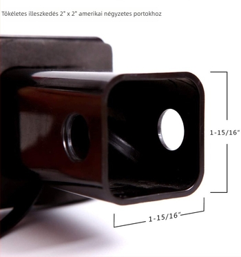 LED hátsó világítás pótkocsihoz, modell 101005A; 12V; LED fényforrás; vízálló.