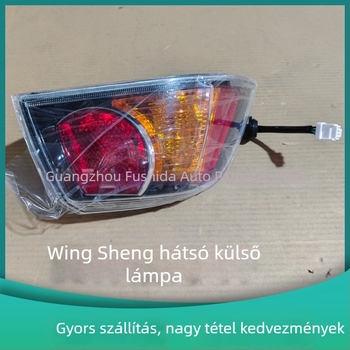 Hátsó lámpa Mitsubishi Lancer EVO-hoz — ABS+PC, 12V, Lancer modell, FUSDAR