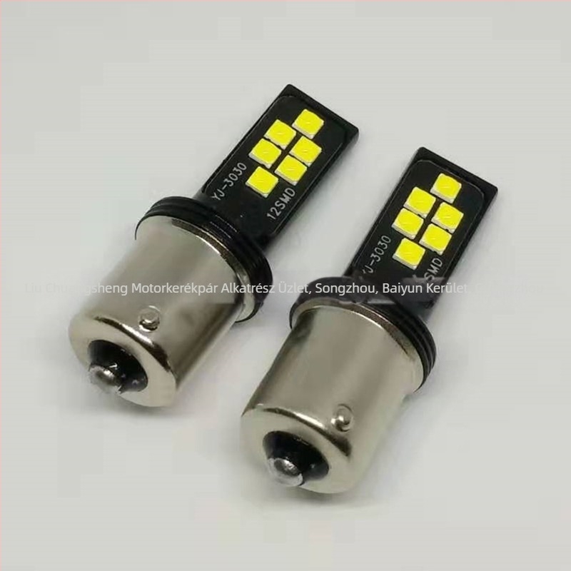 LED 3030, modell 1156, 12V 12W, 6000K – autóhátsó visszajelző fény, fék és index jelzőfény