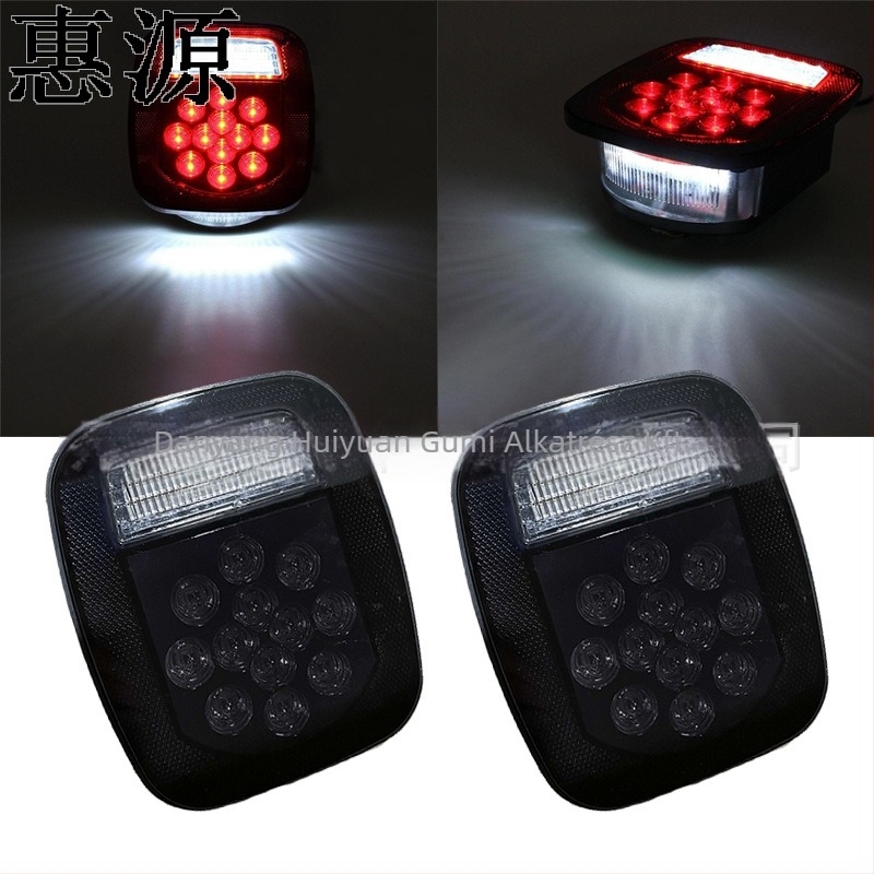 HY-065-1 LED hátsó lámpa, 12/24V, 2.34W, 50 000 óra élettartam, teherautó/utánfutó/furgon/személyautó/lakóautó/RV számára