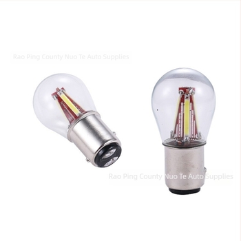 LED féklámpa BAY15D csatlakozóval, 1156/1157, filament fényforrás, 12-24V