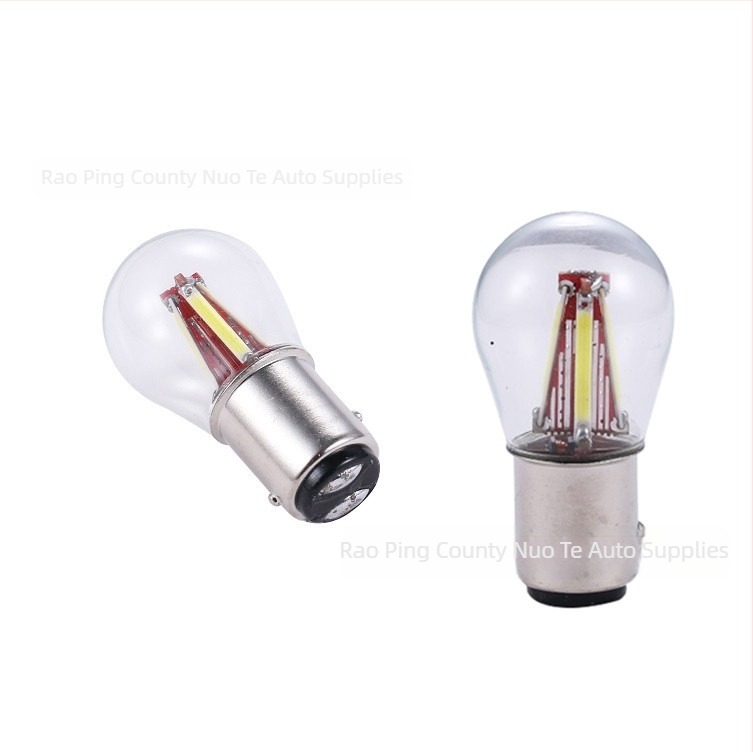 LED féklámpa BAY15D csatlakozóval, 1156/1157, filament fényforrás, 12-24V