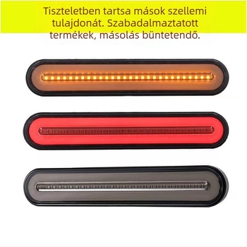 LED féklámpa G3IN1, 2.2W, 10-30V, 500LM, 3000K