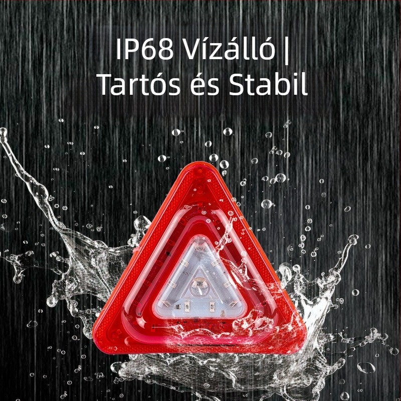 LED hátsó lámpa teherautókhoz, pótkocsikhoz és félpótkocsikhoz – 12-24V, műanyag