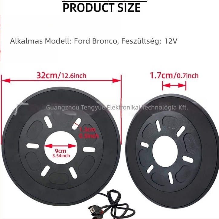 LED fékvilágítás Ford Bronco-hoz - ABS, SPBTE-LM, 12V, 8W, 2400 lm