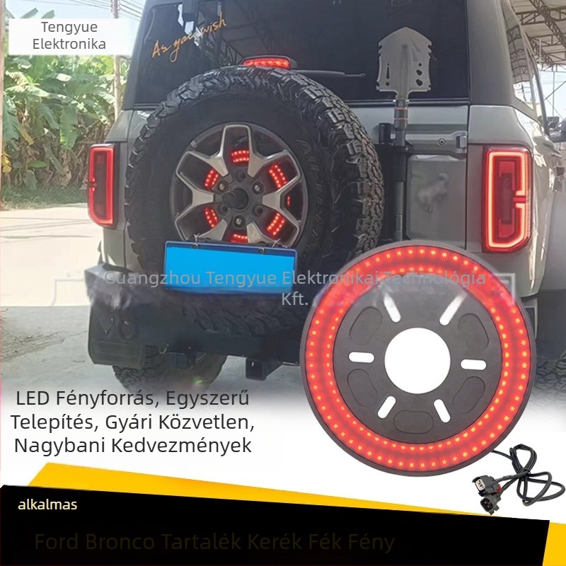 LED fékvilágítás Ford Bronco-hoz - ABS, SPBTE-LM, 12V, 8W, 2400 lm
