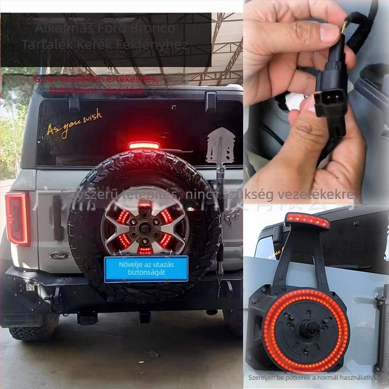 LED fékvilágítás Ford Bronco-hoz - ABS, SPBTE-LM, 12V, 8W, 2400 lm