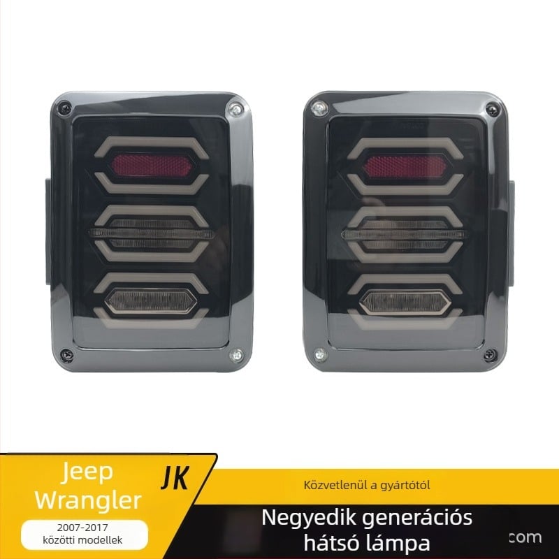 Wrangler LED hátsó féklámpa készlet hátsó ködlámpával, tolató- és indexlámpával