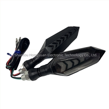 Motorkerékpár LED irányjelző lámpa DRL és féklámpa, 12V, Modell 030, élettartam 10000 óra, motorkerékpárok/terepjárók/robogók számára