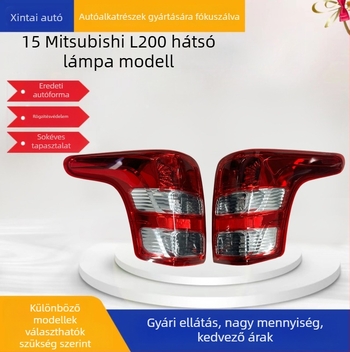 Autó hátsó lámpa Mitsubishi L200 - PMMA, halogén fényforrás, L200 modell