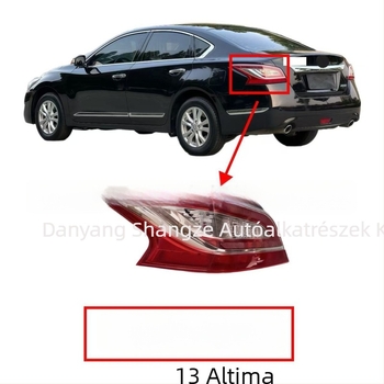 LED hátsó lámpa ház Nissan Teana 13-15 | Műanyag | 5000 lm | 5–10 éves élettartam | Teana 13-15 kompatibilis