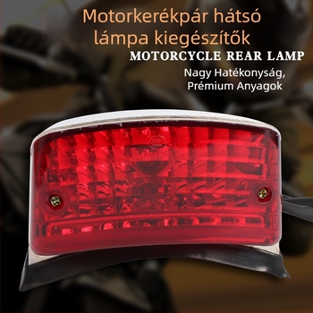 Honda motorkerékpár hátsó lámpa – Strada 7 Racing, CA250 Big Eagle King Storm Prince