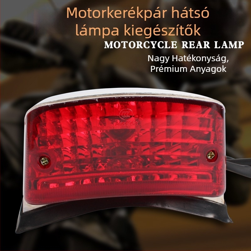 Honda motorkerékpár hátsó lámpa – Strada 7 Racing, CA250 Big Eagle King Storm Prince