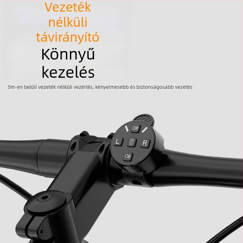 ANYBIKE Vezeték nélküli távirányítós hátsó lámpa fékérzékelővel, hegymászó- és országúti kerékpárokhoz
