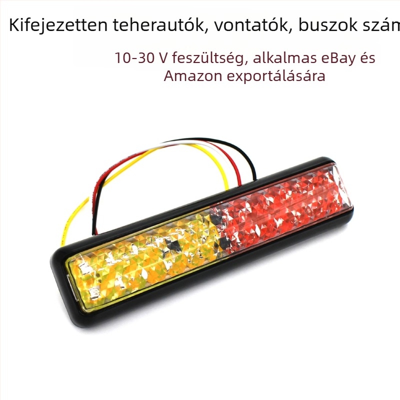 LED hátsó lámpa teherautóhoz/ utánfutóhoz, modell Ng-ry24-04, 10-30V, 2W, F3 Piranha LED fényforrás